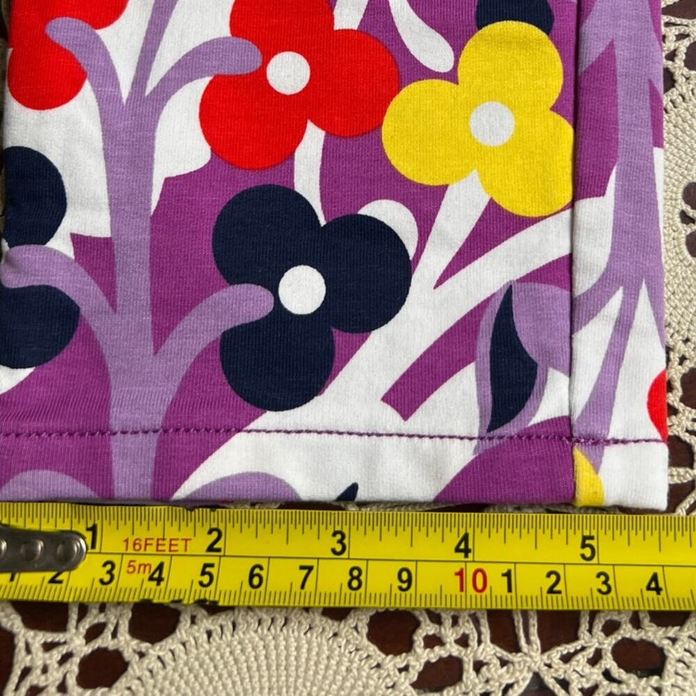 Hanna Andersson Girls Floral Print Pants Multi Color Size 140 - Picture 4 of 6